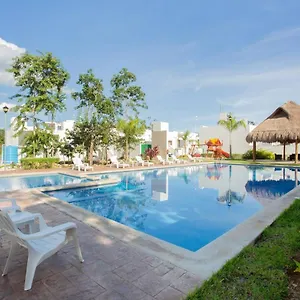 Apartamento Gema Turquesa En Privada Con Seguridad Y Familiar Apartamento Playa del Carmen